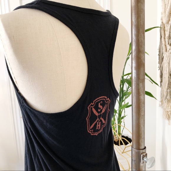 Black & Rainbow Racerback Tank - Picture 6 of 7
